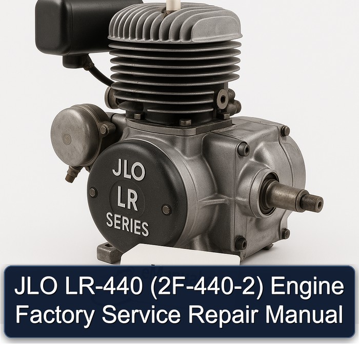 JLO LR-440 (2F-440-2) Engine Factory Service Repair Manual