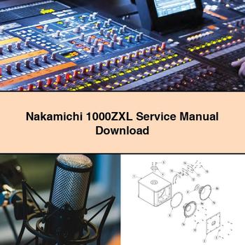 Nakamichi 1000ZXL Service Repair Manual