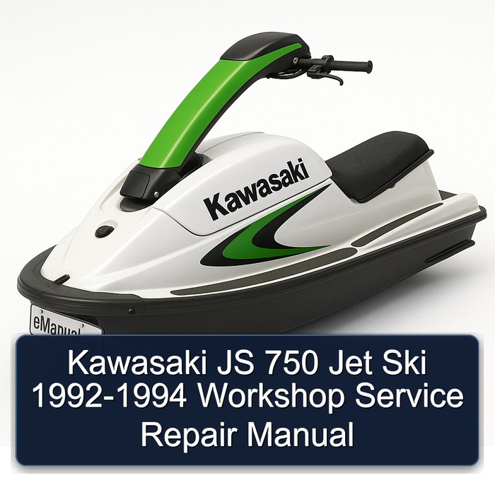 Kawasaki JS 750 Jet Ski 1992-1994 Workshop Service Repair Manual