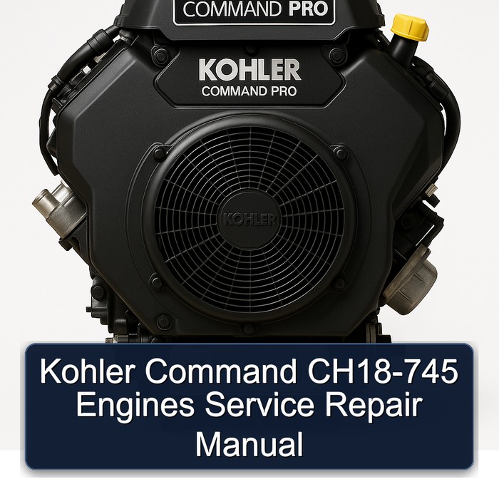 Kohler Command CH18-745 Engines Service Repair Manual