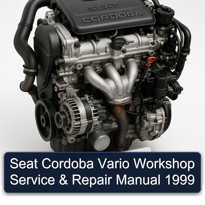Seat Cordoba Vario Workshop Service & Repair Manual 1999