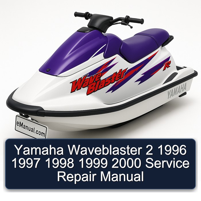 Yamaha Waveblaster 2 1996 1997 1998 1999 2000 Service Repair Manual