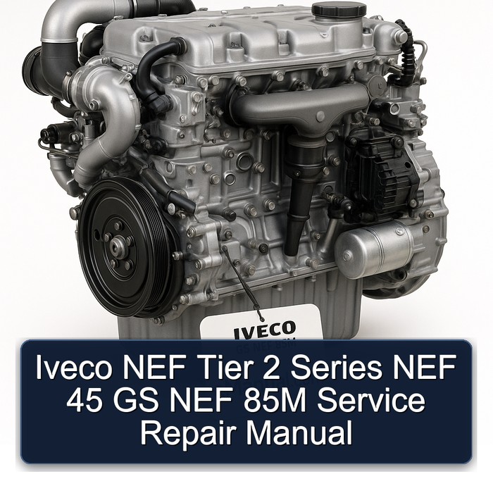 Iveco NEF Tier 2 Series NEF 45 GS NEF 85M Service Repair Manual