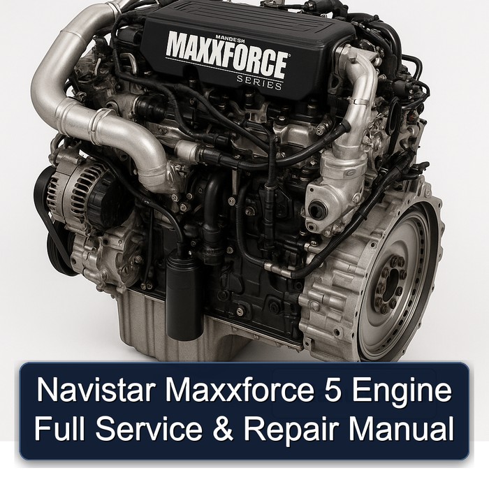 Navistar Maxxforce 5 Engine Full Service & Repair Manual