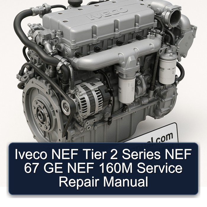 Iveco NEF Tier 2 Series NEF 67 GE NEF 160M Service Repair Manual