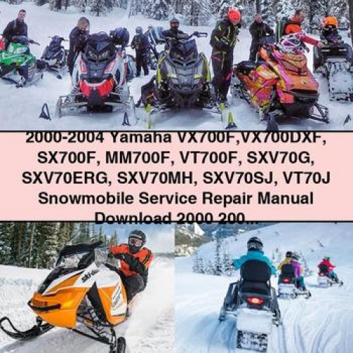 2000-2004 Yamaha Snowmobile Service Repair Manual PDF