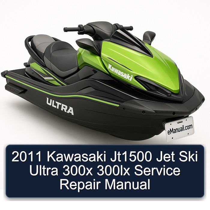 2011 Kawasaki Jt1500 Jet Ski Ultra 300x 300lx Service Repair Manual