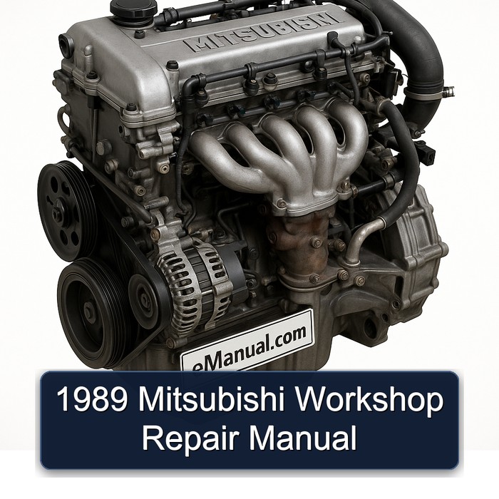 1989 Mitsubishi Workshop Repair Manual