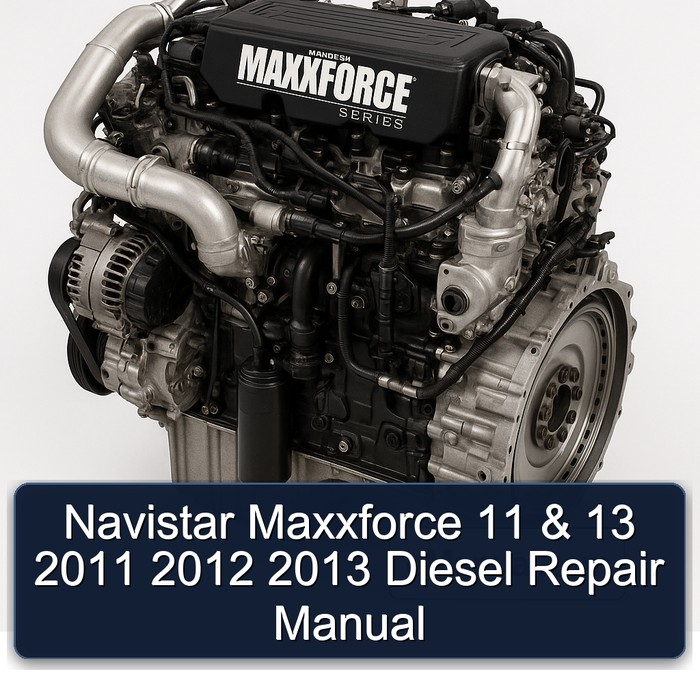 Navistar Maxxforce 11 & 13 2011 2012 2013 Diesel Repair Manual