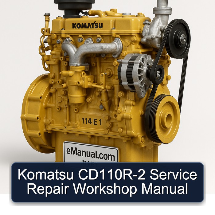 Komatsu CD110R-2 Service Repair Workshop Manual