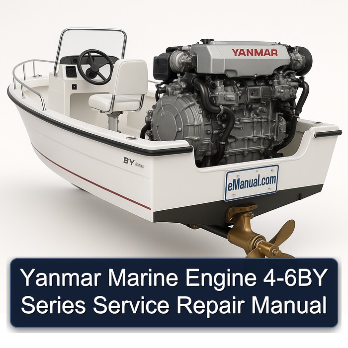 Yanmar Marine Engine 4-6BY Series Service Repair Manual
