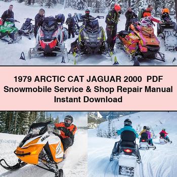 1979 Arctic CAT JAGUAR 2000 Snowmobile Manual de servicio y reparación