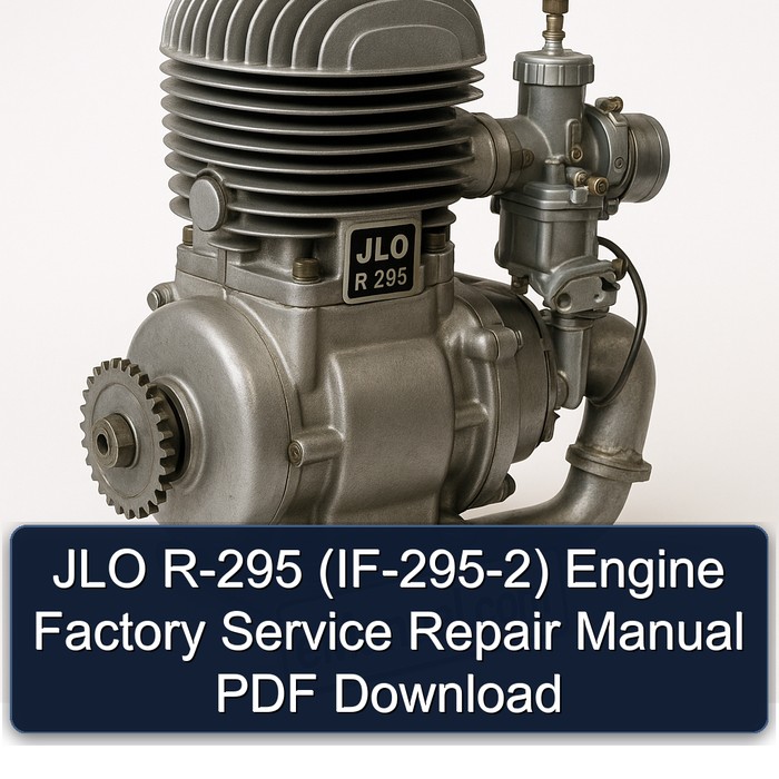 JLO R-295 (IF-295-2) Engine Factory Service Repair Manual PDF Download