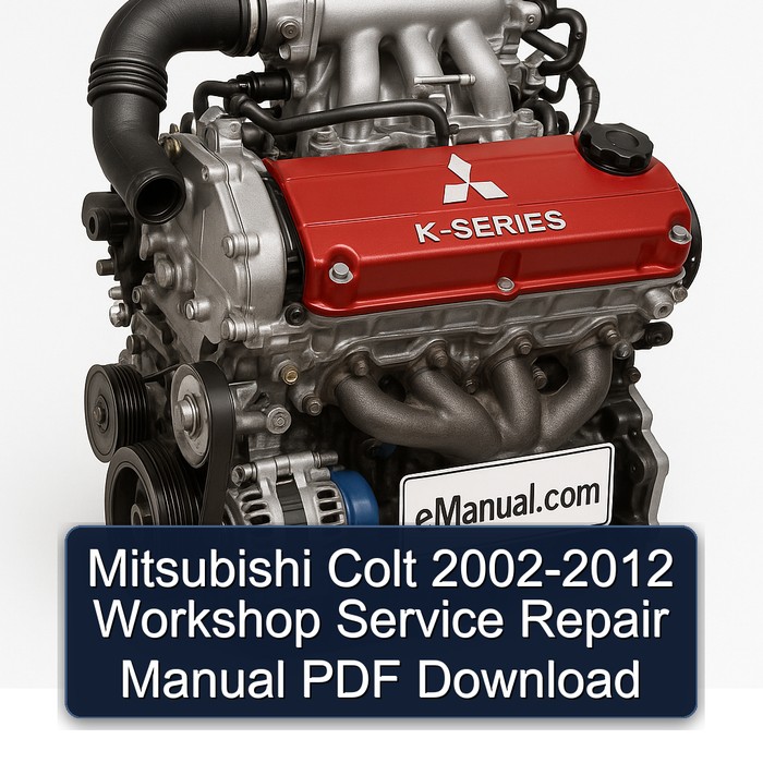 Mitsubishi Colt 2002-2012 Workshop Service Repair Manual PDF Download