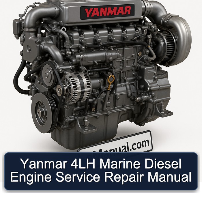 Yanmar 4LH Marine Diesel Engine Service Repair Manual