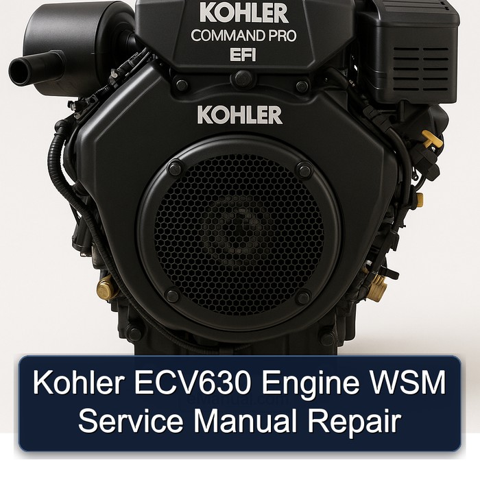 Kohler ECV630 Engine WSM Service Manual Repair
