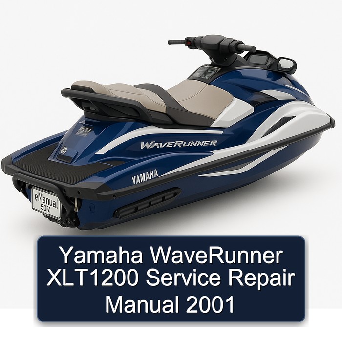 Yamaha WaveRunner XLT1200 Service Repair Manual 2001