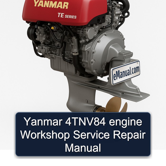 Yanmar 4TNV84 engine Workshop Service Repair Manual