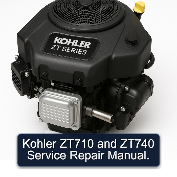 Kohler ZT710 and ZT740 Service Repair Manual.
