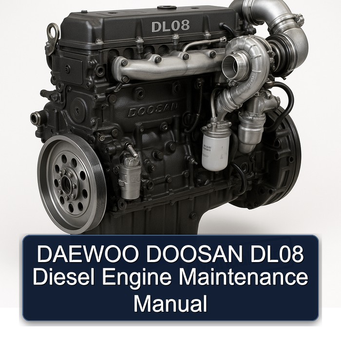 DAEWOO DOOSAN DL08 Diesel Engine Maintenance Manual