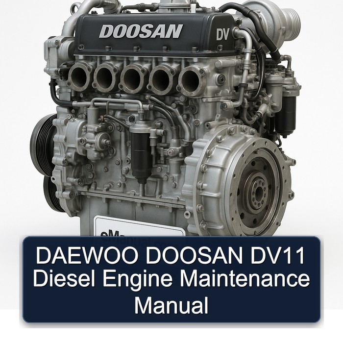DAEWOO DOOSAN DV11 Diesel Engine Maintenance Manual