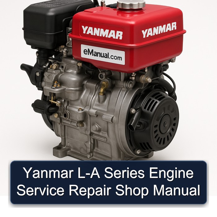 Yanmar L-A Series Engine Service Repair Shop Manual