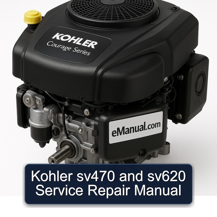 Kohler sv470 and sv620 Service Repair Manual