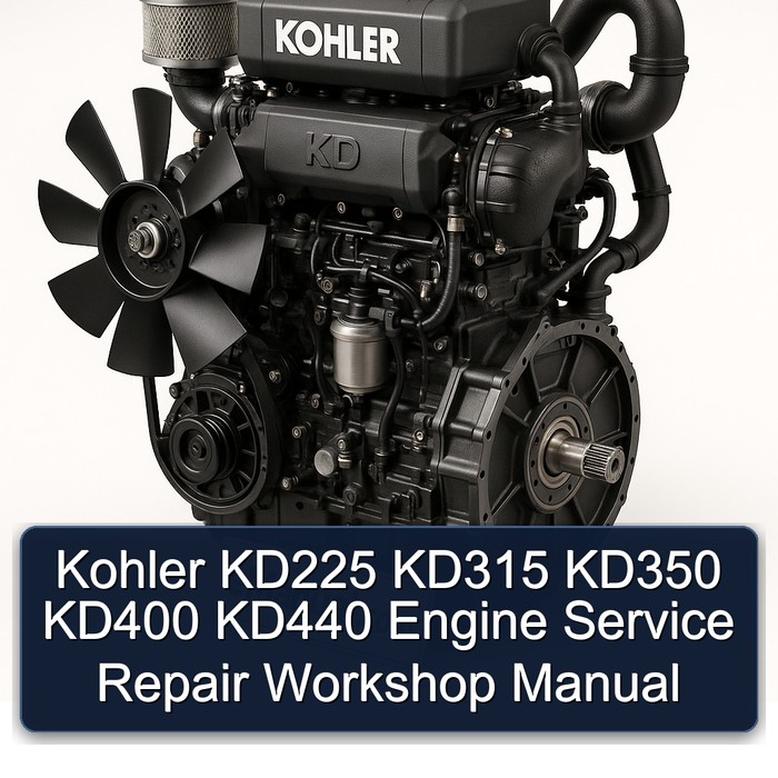Kohler KD225 KD315 KD350 KD400 KD440 Engine Service Repair Workshop Manual