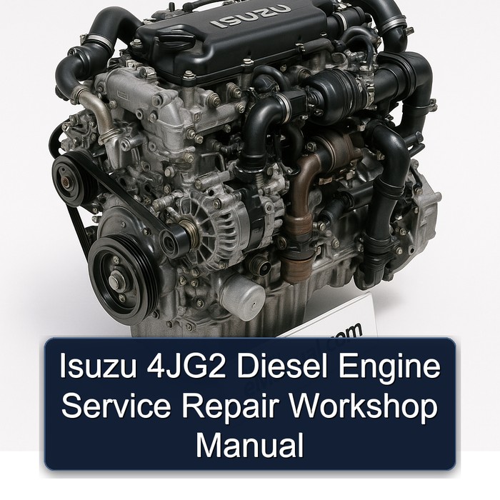 Isuzu 4JG2 Diesel Engine Service Repair Workshop Manual