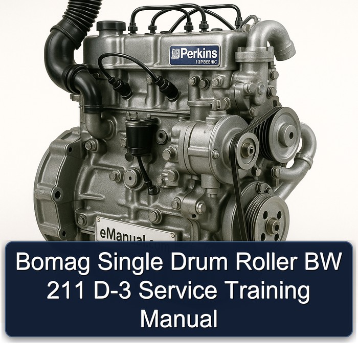Bomag Single Drum Roller BW 211 D-3 Service Training Manual