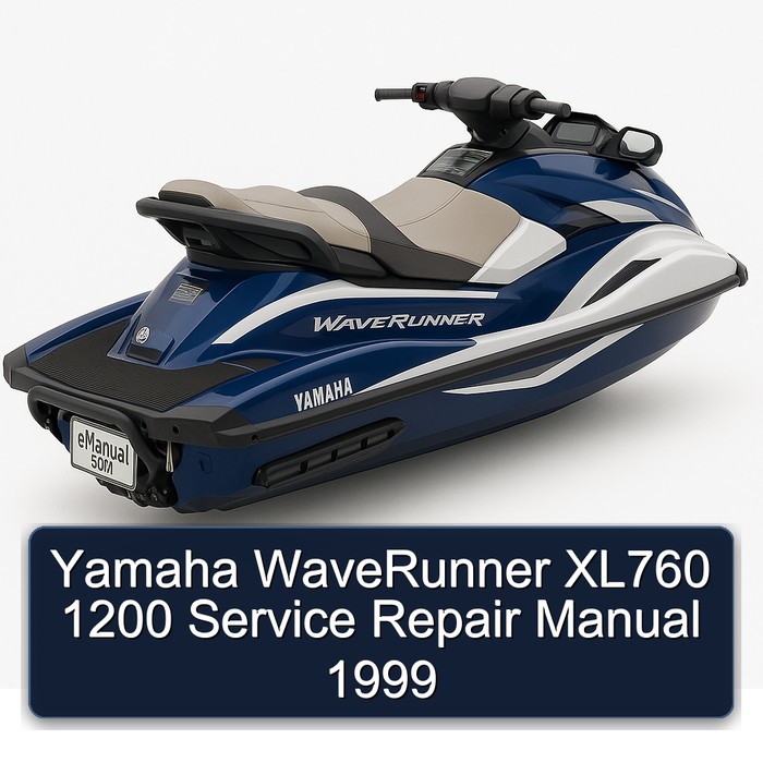 Yamaha WaveRunner XL760 1200 Service Repair Manual 1999