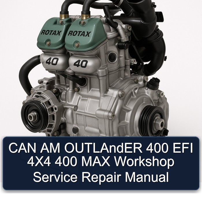 CAN AM OUTLAndER 400 EFI 4X4 400 MAX Workshop Service Repair Manual