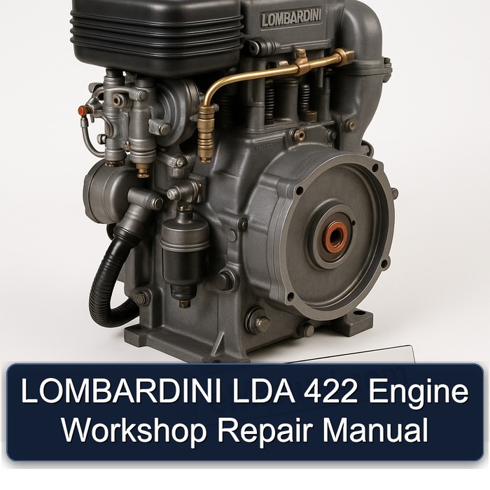 LOMBARDINI LDA 422 Engine Workshop Repair Manual
