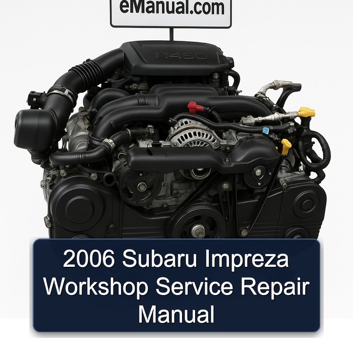 2006 Subaru Impreza Workshop Service Repair Manual