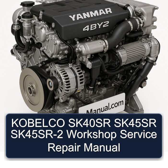KOBELCO SK40SR SK45SR SK45SR-2 Workshop Service Repair Manual