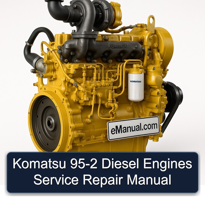 Komatsu 95-2 Diesel Engines Service Repair Manual