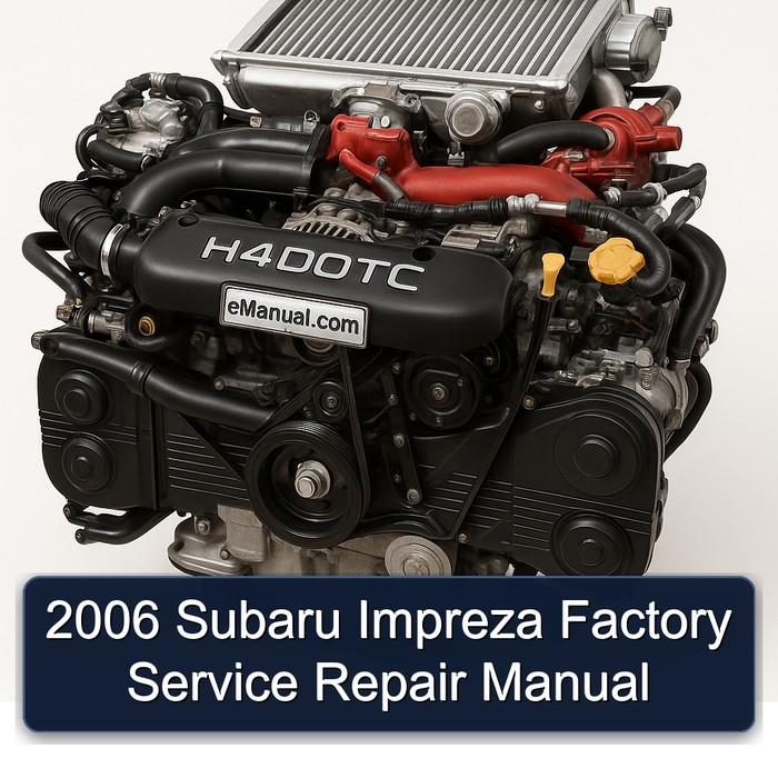 2006 Subaru Impreza Factory Service Repair Manual