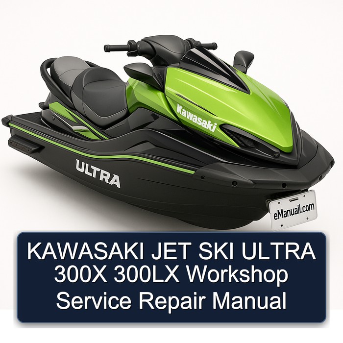 KAWASAKI JET SKI ULTRA 300X 300LX Workshop Service Repair Manual