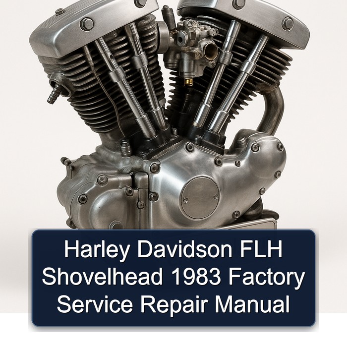 Harley Davidson FLH Shovelhead 1983 Factory Service Repair Manual