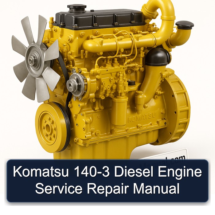 Komatsu 140-3 Diesel Engine Service Repair Manual