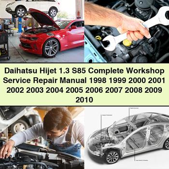 Daihatsu Hijet 1.3 S85 Complete Workshop Service Repair Manual 1998-2010