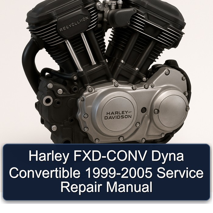 Harley FXD-CONV Dyna Convertible 1999-2005 Service Repair Manual