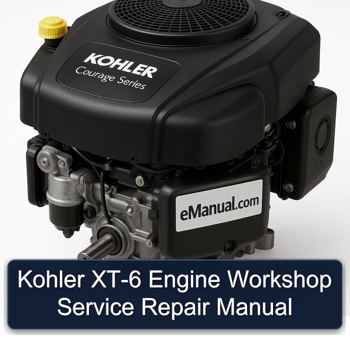 Kohler XT-6 Engine Workshop Service Repair Manual