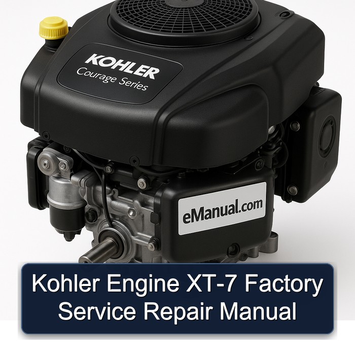Kohler Engine XT-7 Factory Service Repair Manual