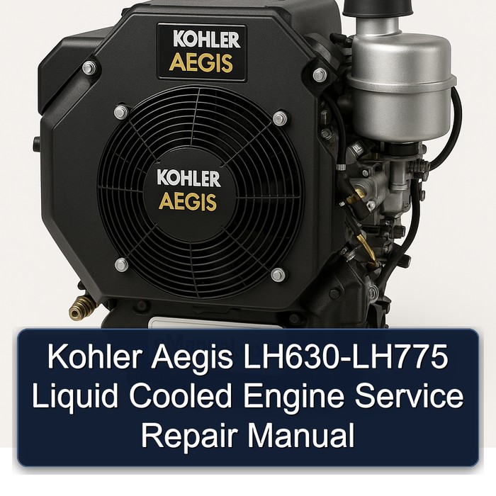 Kohler Aegis LH630-LH775 Liquid Cooled Engine Service Repair Manual