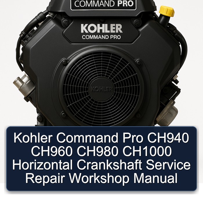 Kohler Command Pro CH940-CH1000 Werkstatt Handbuch