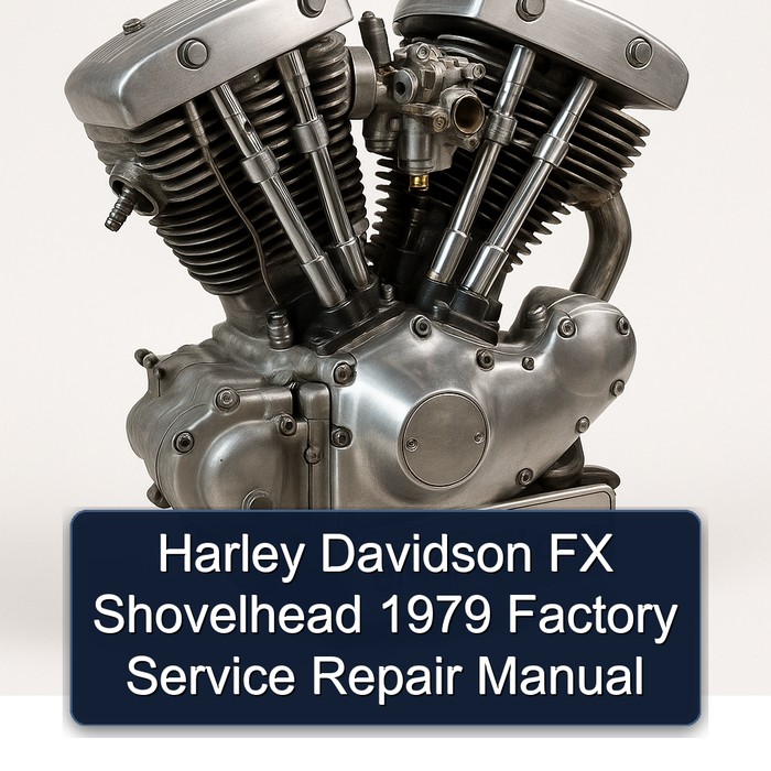 Harley Davidson FX Shovelhead 1979 Factory Service Repair Manual