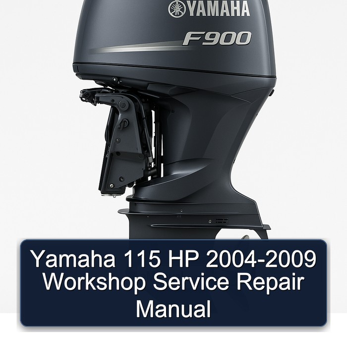 Yamaha 115 HP 2004-2009 Workshop Service Repair Manual