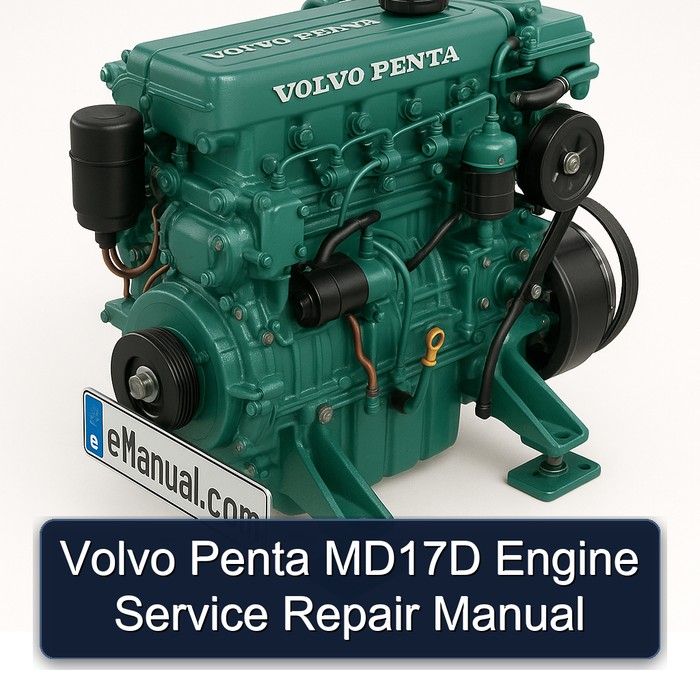 Volvo Penta MD17D Engine Service Repair Manual