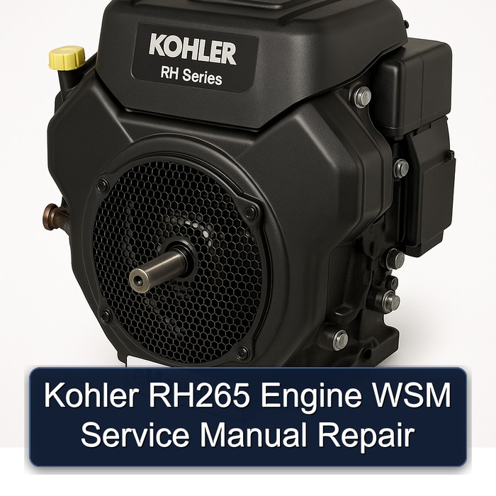 Kohler RH265 Engine WSM Service Manual Repair
